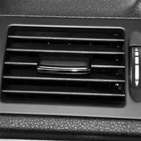 QQ-Car Dashboard AC Air Vent Grille Cover For Mercedes Benz C Class W204 08-10 LHD Air Conditioner O
