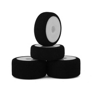 HACKFAB FOAM TIRE WHEEL SET FOR MICRO-B (WHITE) HFB06300W ILM...