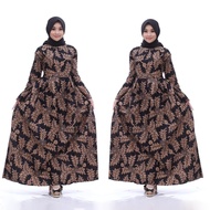 BISA COD GAMIS BATIK WANITA TERLARIS GAMIS BATIK DEWASA GAMIS BATIK JUMBO GAMIS MODERN GAMIS MUSLIM