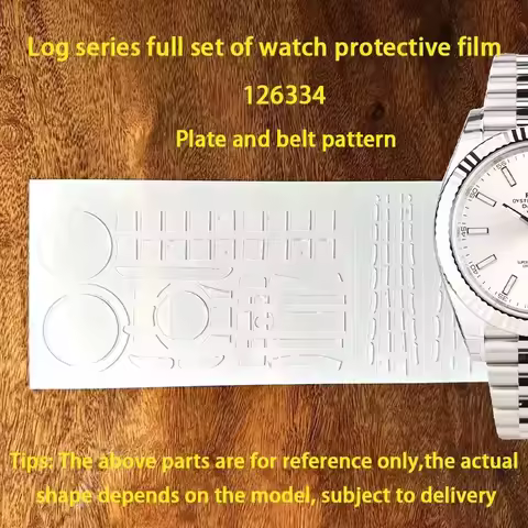 For Rolex log Type 126334/126333 Plate Belt Watch Film 41 Dial 126331 Buckle Watch Chain Back Film P