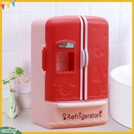 cowboy|  Mini Fridge Toy Cute Realistic Small Simulated Nice-looking Decorative Openable 1/12 Dollhouse Kitchen Furniture Food Toy for Micro Landscape