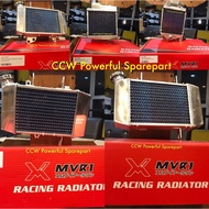 Radiator MVR1 RC Styling Titanium Radiator For Y15ZR LC135 RS150 NVX Vario Performance Radiator Tita