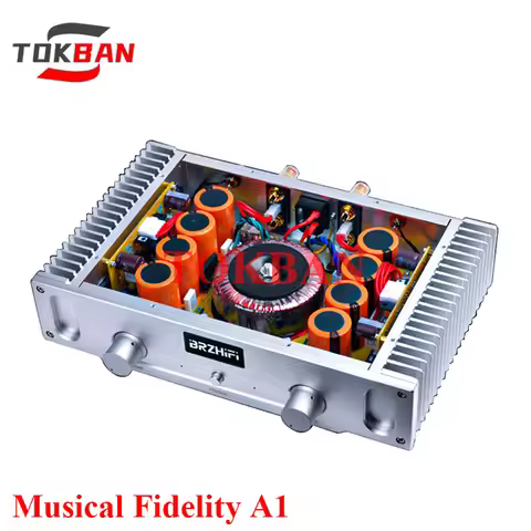 Tokban Reference Musical Fidelity A1 Class A Power Amplifier 20w*2 Sound Warm 2-channel HIFI Amplifi
