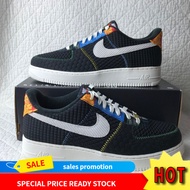 [Quality Assurance] Nike Air Force 1 07 LV8 Shoes Black/White Sailing DZ4855-001 Original Shoes 3ec