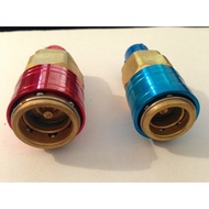 Auto Tools R134A Air Conditioner with Liquid Quick Connector Refrigerant Refrigeration Fluoride QC-1