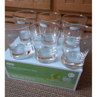 Set of 6 Hakone Glow 360ml INOCHI glass cups