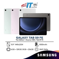 Samsung Galaxy Tab S9 FE WiFi Tablet 10.9" | 6GB+128GB / 8GB+256GB | Exynos 1380 |  8000 mAh Battery