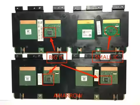 (small IC) Original Touchpad Mousepad Button Board for Asus K555L X555L X555LD X555B X555S A555L X55
