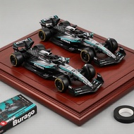 Bburago 1:43 W16 F1 Diecast - George Russell & Kimi Antonelli 2025 Release