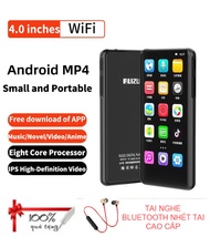 Quà Tặng Kèm - MP3 player Ruizu H8 16Gb Bản Mới 2023 Tích Hợp Sẵn CHPlay Kết Nối WIFI Android 5.1 Bl