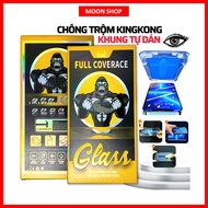Kính cường lực KingKong chống nhìn trộm tự dán cho iphone 15 Pro max 15 Pro 14 pro max 13 pro max 12