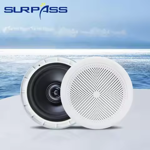 6-inch 25W waterproof ceiling speaker IP44 marine speaker embedded music ceiling speaker yacht SPA b