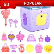 Children family mini surprise the treasure box girl princess surprise lock solution storage box toy giftlijian998.my20220526192607