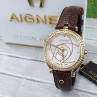 jam tangan wanita aigner original A121201A kulit