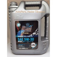 Royal Nano Turbo Ester Synthetic Diesel Engine Oil SAE 5W-30 API CJ-4 / SM Ultra High Performance Di