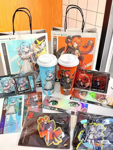 In Stock Official Zenless Zone Zero X ChaPanda Seed Orphie Magnusson Magus Bangboo Acrylic Stand Pen