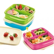 Tupperware 550ml Lolly Tup Lollitup Lunch It Square Divided Lunch Box Container Set of 3