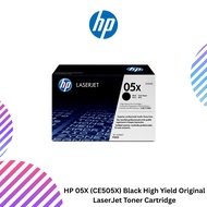 HP 05X (CE505X) Black High Yield Original LaserJet Toner Cartridge