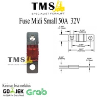 Fuse BF1 small Midi 50A 32V for Forklift - Fuse BF1 50A 32V
