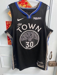 Nike Nba Stephen Curry 史蒂芬居里 庫里 黑橡樹 The Town 金州勇士 城市版 籃球 basketball 波衫 球衣  jersey SW swingman 球迷版 Wa
