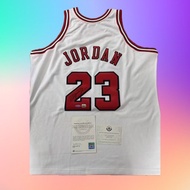 Michael Jordan簽名球衣 白色公牛MN