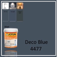 Jotun Paint 1L Essence Cover Plus Matt - 4477 Deco Blue / wall paint / interior wall paint / Easy Cl