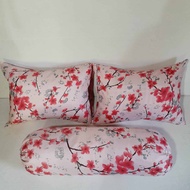 Sarung Bantal Set 3 in 1 polos tak pake Rempel motif