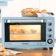 烤箱柏翠PE5450陶瓷油烤箱家用小型蛋糕烘焙全自動45L大容量電烤箱