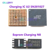 1pcs U2 SN2012027 +8N( Q4EE) Eeprom Charging IC Set For iPhone 15 16 Series 15Pro 15ProMax 16 Plus