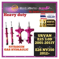(WARRANTY 18 MONTH) THAILAND KSW HEAVY DUTY SHOCK ABSORBER NISSAN URVAN E25 3.0 E26 NV350 FRONT / RE