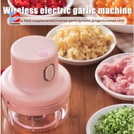 Mini garlic chopper wireless Mincer Dicer Grinder Food Vegetables garlic Kitchen