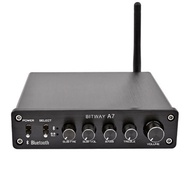 BITWAY A7 Hi-Fi Bluetooth Integrated Amplifier Free Shipping