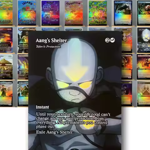 TLE ECL TLA FOIL7--001 Tcg Proxy Bloom Tender Cards Plains Fierce Guardianship Teferi's Protection T