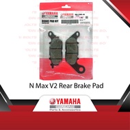 B6H-F5805-00 Yamaha Original Scooter Nmax N Max V2 Rear Brake Pad Kit Belakang BBM
