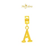 MASDORA 916 Gold Charms Charm Emas - Alphabet A (EMAS 916/22K)