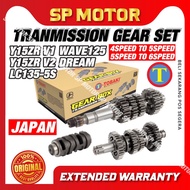TOBAKI GEAR BOX 6 Speed/ Y15ZR V1 V2 LC135 5S/ 5Speed to 6 Speed/ 6Speed Y15/ Modify gear BOX 6 speed/ Racing gear Box