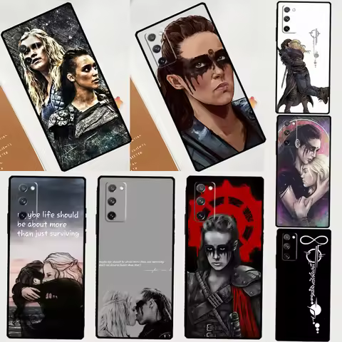 Heda Lexa The 100 TV Show Phone Case For Samsung Galaxy S25 S24 S23 S22 S21 Ultra S9 S10 Plus S20 FE