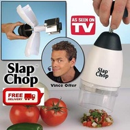 อุปกรณ์หั่นผัก เครื่องสับกระเทียม slap chop เครื่องสับผัก ผลไม้ ที่ขูดกระเทียม เครื่องมือทำอาหาร