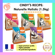 CINDY'S RECIPE: Naturelle Holistic (1.5kg) - Superpremium Dry Cat Food. Baby kitten, indoor, chicken
