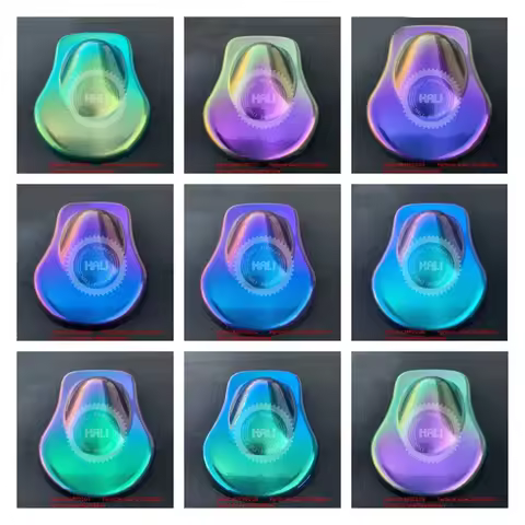 Chameleon Pigment Color Changing Chrome Powder 1lot=10gram 1805 Sparkle Gold/Red/Violet