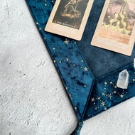 由日本占卜師　純手工製作的　塔羅牌桌布　Made in JAPAN