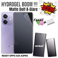 LAYAR B00M Hydrogel MATTE Anti Glare OPPO A5i A5 PRO A3X A3 A3PRO A79 A60 A98 A18 A38 A78 A58 A96 A9