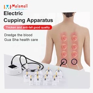 Electric vacuum cupping device scraper household air suction tank set