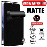 Anti-scratch Hydrogel spy matte privacy screen protector Samsung A24