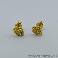 22k / 916 Gold Slipper Earring