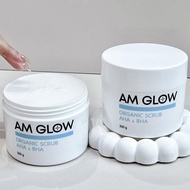 AM GLOW Scrub AHA&BHA สครับผิวใส เกลือน้ำนม