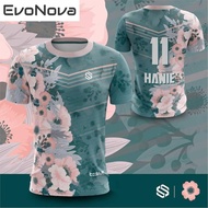 【Free Custom Name & Number】EvoNova baju lelaki Jersey Full sublimation Tee Men Women - high quality 