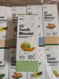 ของแท้ ฉลากไทย GC Tooth Mousse (Exp 2027) 40g ครีมทาฟัน Recaldent ลดฟันผุ เสียวฟัน ฟันตกกระ เคลือบฟั