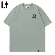 izzue | เสื้อยืดสีกุหลาบ dopamine