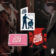 (3 PCS) Fight Club Sticker Pack Vinyl Sticker - Film | Movie Movie | TV Series | Cinema Cinema | Lap